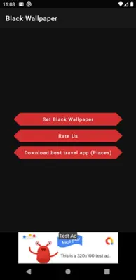 Black Wallpaper android App screenshot 2